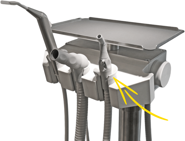Instrumentenablage Speichelzieher (kleiner Sauger)