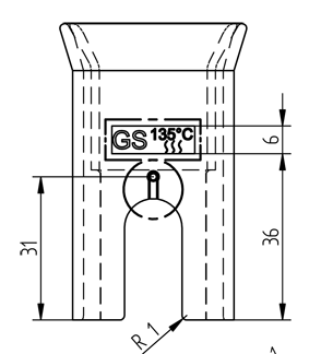 Instrumentenablage Spraynebel (großer Sauger)